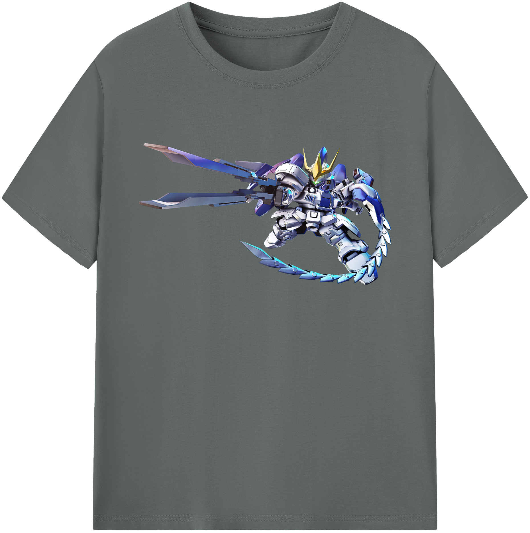 （画像用） 機動戦士ガンダム Mobile Suit Gundam 綿100％ メンズ半袖Tシャツ｜肌触りやわらか＆通気性